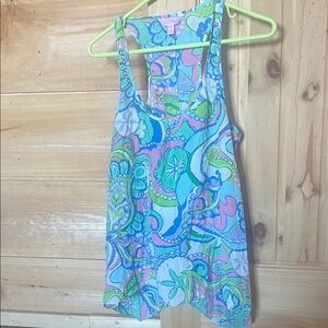 Lilly Pulitzer Multicolor Paisley Tank Top